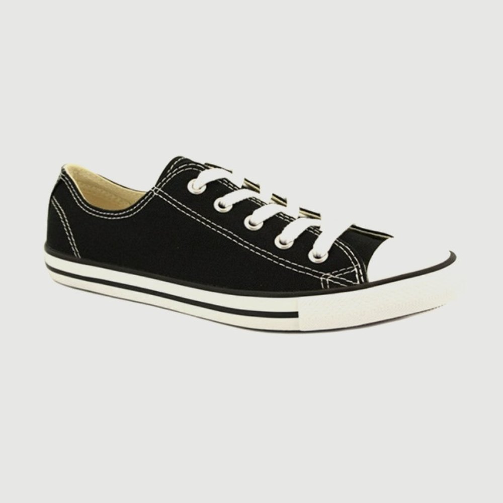 Converse Chuck Taylor Dainty Canvas- Black, sz 7.5